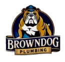 Brown Dog Plumbing Logo